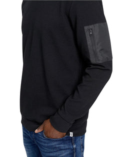 Jack + Jones Jack + Jones Oden Sweatshirt Black thumbnail 3