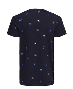 Jack & Jones Jack And Jones Summer Symbols T-shirt Total Eclipse thumbnail 2