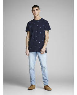 Jack & Jones Jack And Jones Summer Symbols T-shirt Total Eclipse thumbnail 3