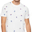 Jack & Jones WHITE Jorstormy Crewneck T-Shirt