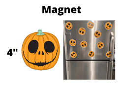 Jacks-O-Lantern Magnet thumbnail 4