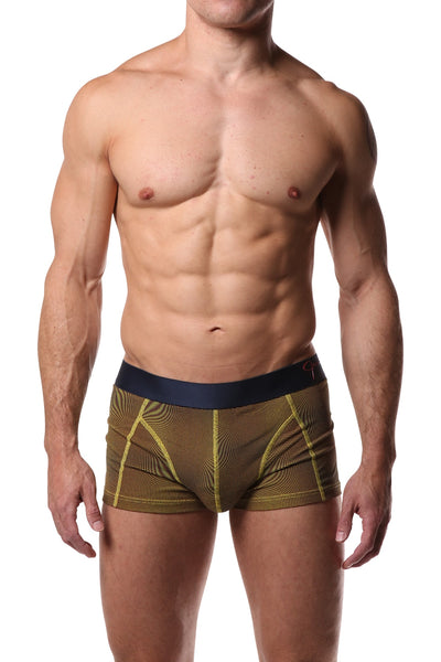 Jam Yellow Print Boxer Trunk