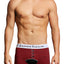 James Tudor Red Regal Stripe Boxer Brief