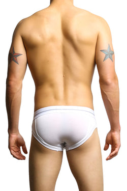 James Tudor White Button Fly Brief thumbnail 3