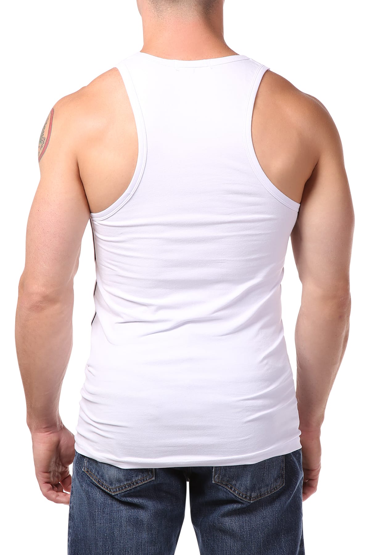 James Tudor White Sport Tank
