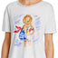 Jane and Bleeker White Bloomies Exclusive Beach Girl Tee