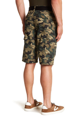 Jeffrey Banks Green Camo Cargo Short thumbnail 2