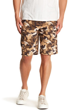 Jeffrey Banks Khaki Camo Cargo Short thumbnail 1