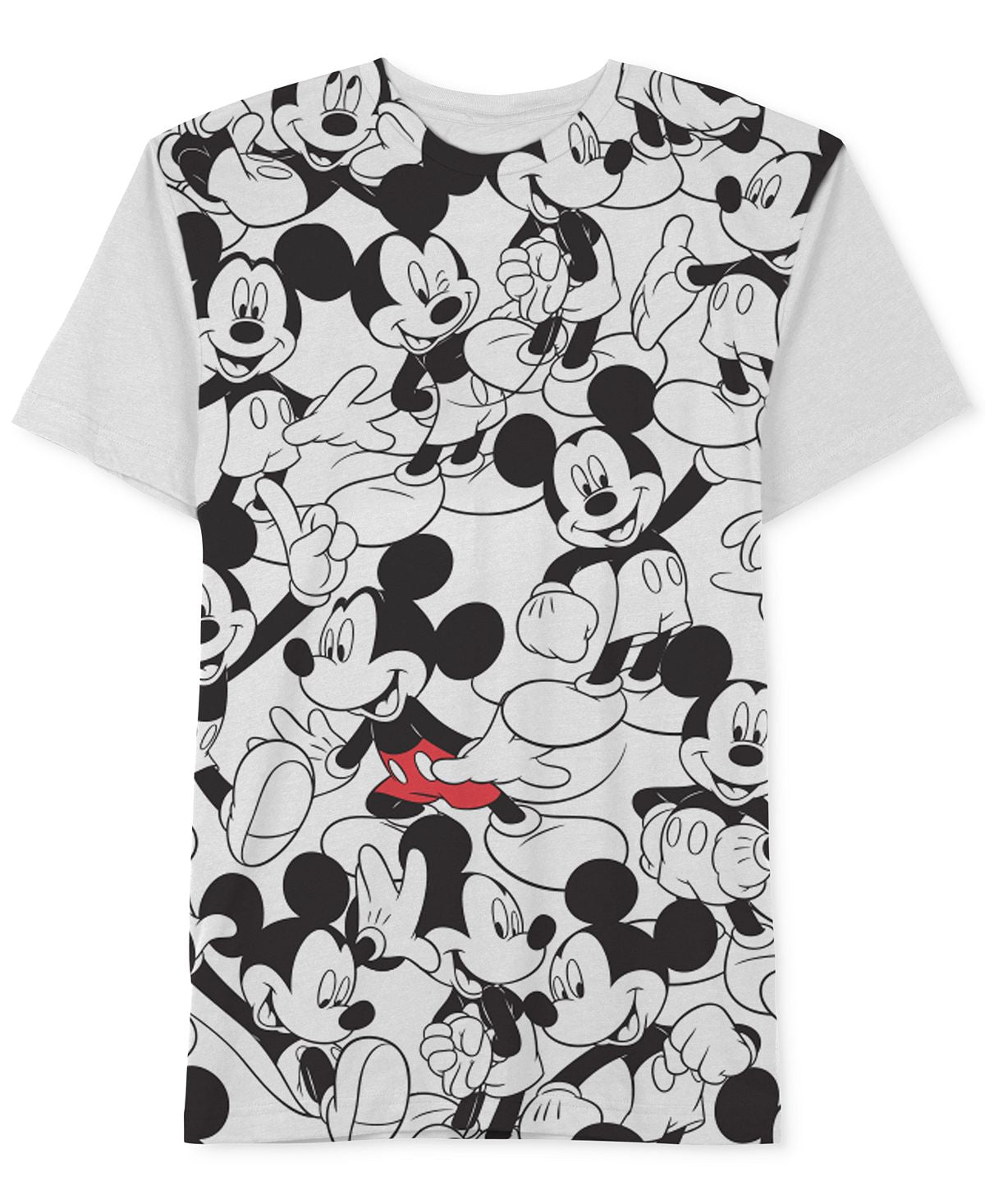 Jem Repeating Mickey Mouse T-shirt By White