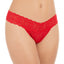 Jenni All Over One Lace Thong Underwear Cherry Can