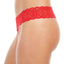 Jenni All Over One Lace Thong Underwear Cherry Can