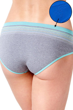 Jenni By Jennifer Moore Cobalt Palm-Tree Seamless Hipster thumbnail 2
