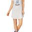 Jenni By Jennifer Moore Grey Frenchy Graphic-Print Sleepshirt And Socks Set
