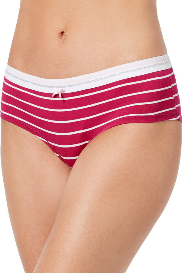 Jenni By Jennifer Moore Magenta-Moon Stripe Printed Hipster