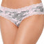 Jenni By Jennifer Moore Pink-Camo Cotton Lace-Trim Hipster