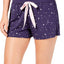 Jenni By Jennifer Moore Printed Boxer Shorts in Tossed Stars