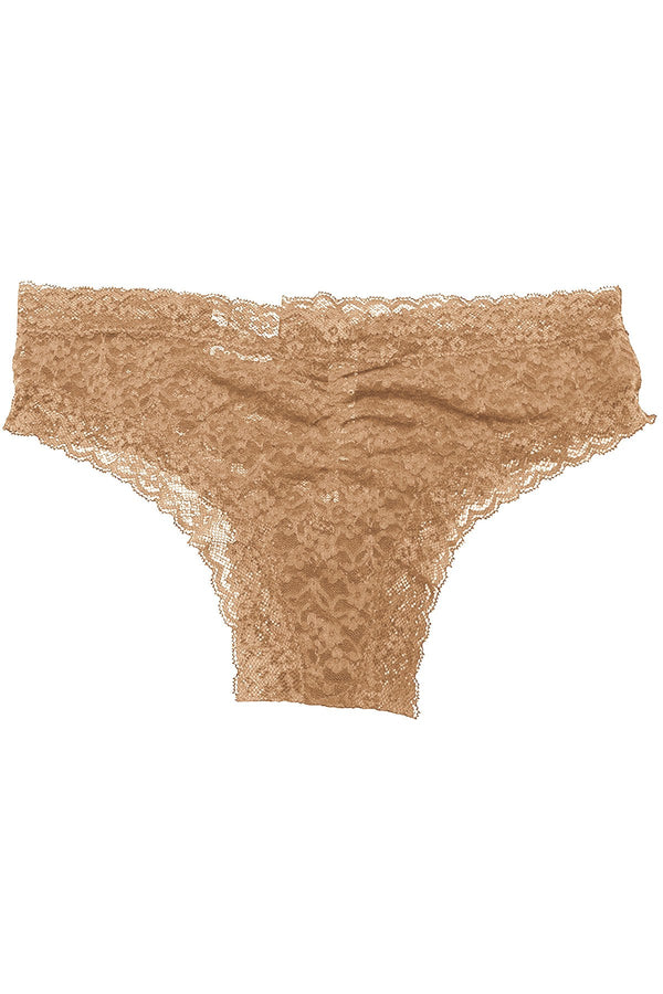 Jenni Cheeky Lace Hipster in Chai