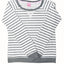 Jenni Comfy Lounge Top in Grey Stripe
