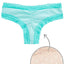 Jenni Cotton Cheeky Lace Trim Hipster in Nude Dots