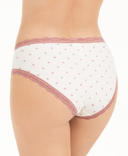 Jenni Cotton Lace Trim Hipster Underwear Stars thumbnail 3