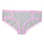Jenni Cotton Lace Trim Hipster in Heather Pink