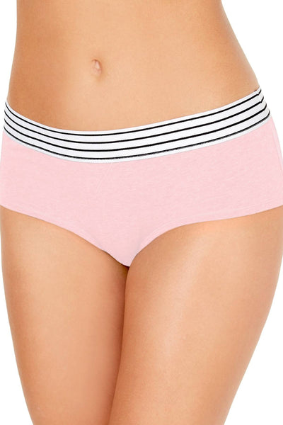 Jenni Elastic Waistband Hipster in Peachskin