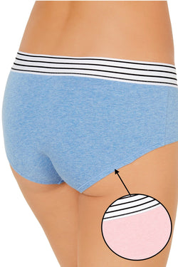 Jenni Elastic Waistband Hipster in Peachskin thumbnail 2