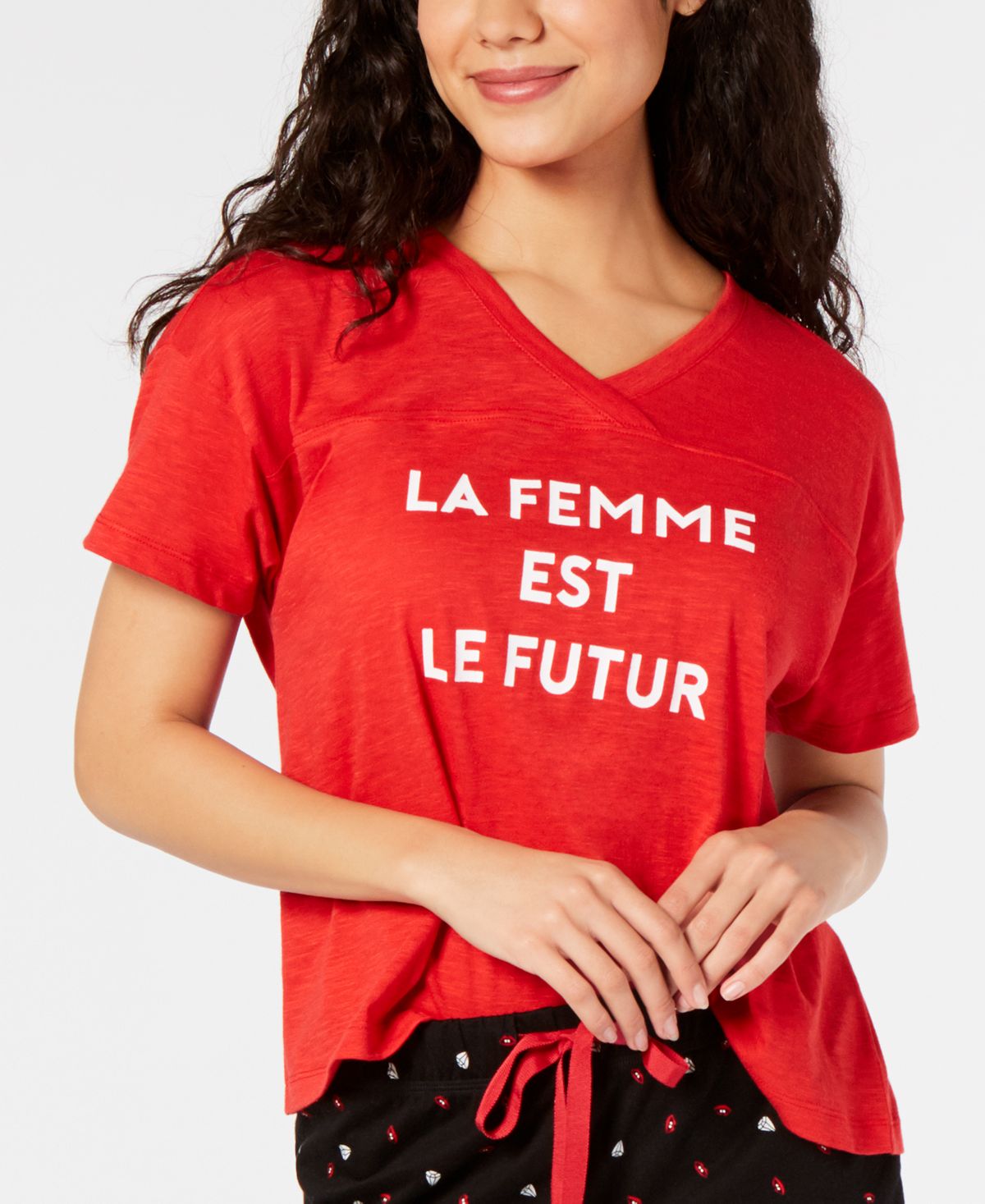 Jenni Graphic Sleep T-shirt La Femme
