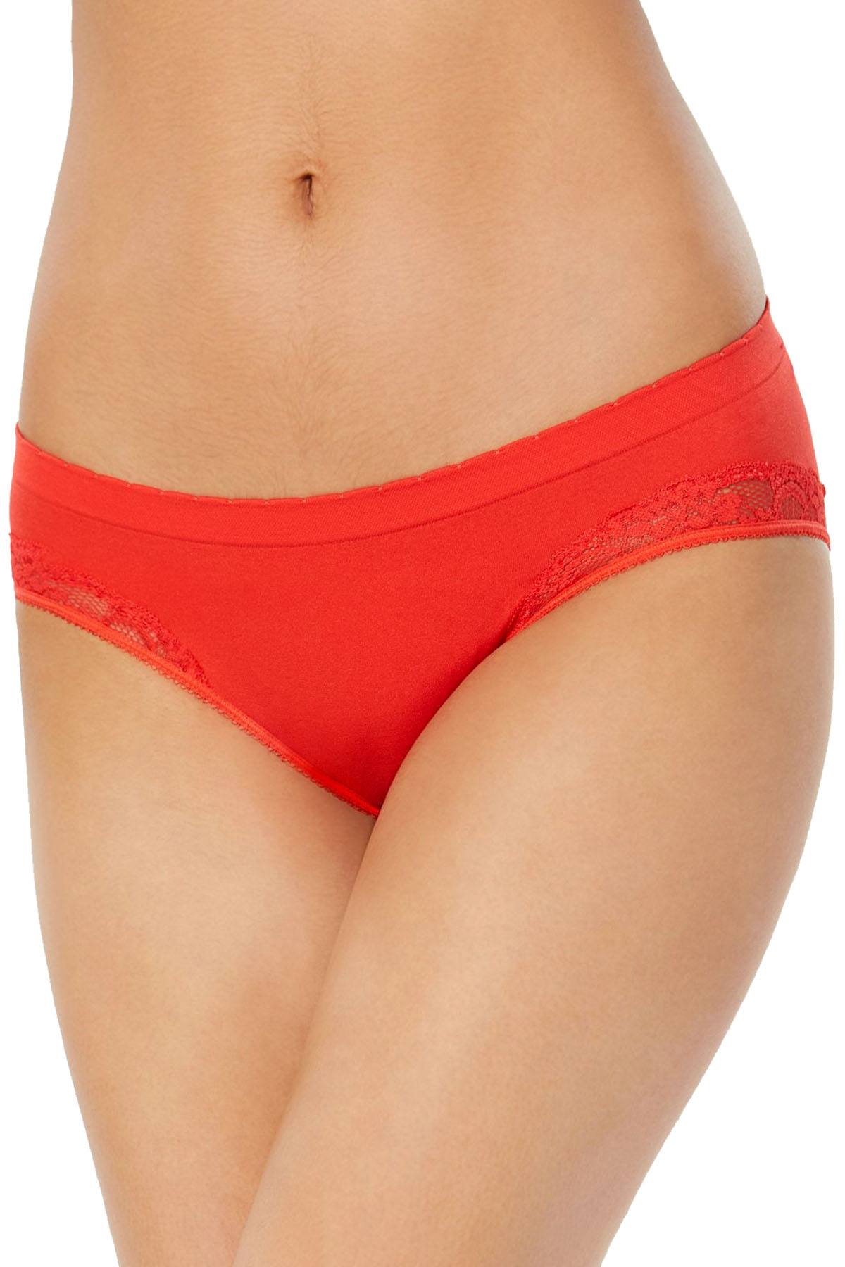 Jenni Lace Detail Hipster in Papaya Punch