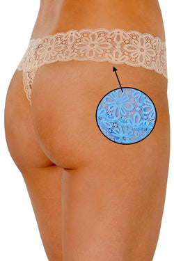 Jenni Lace Thong in Marina thumbnail 2