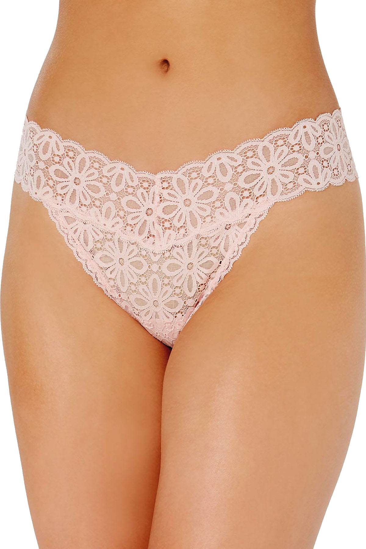 Jenni Lace Thong in Peachskin