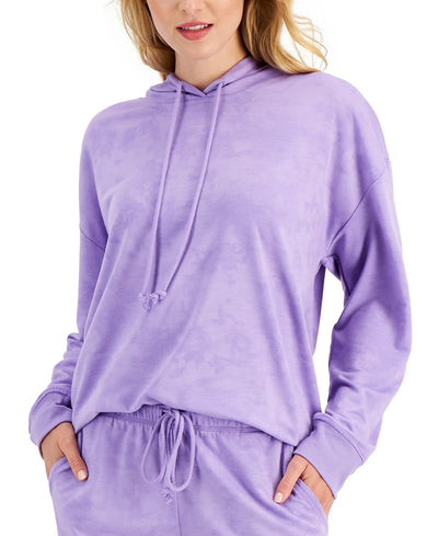Jenni On Repeat Hooded Pajama Top First Lilac