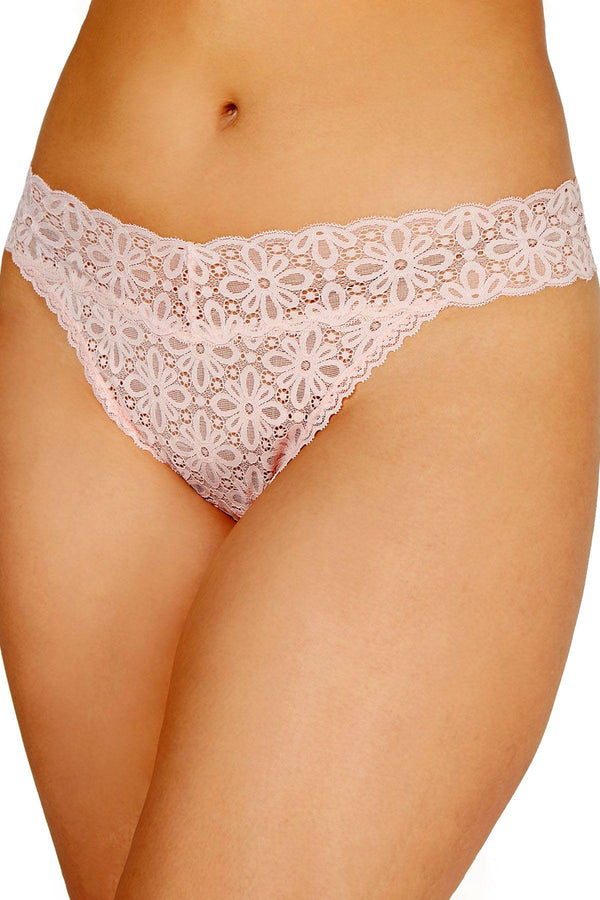 Jenni PLUS Lace Thong in Peachskin