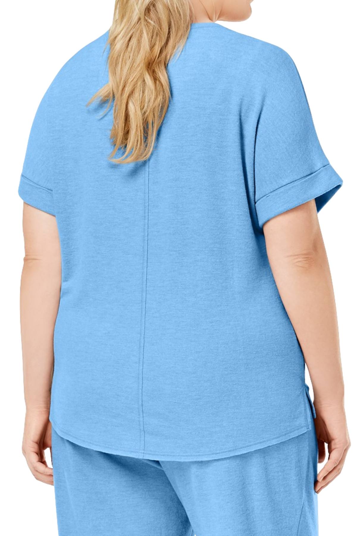 Jenni PLUS Lounge Tee in Ciao Ultramarine