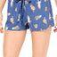 Jenni Printed Pajama Short in Sleepy Bailey Blue