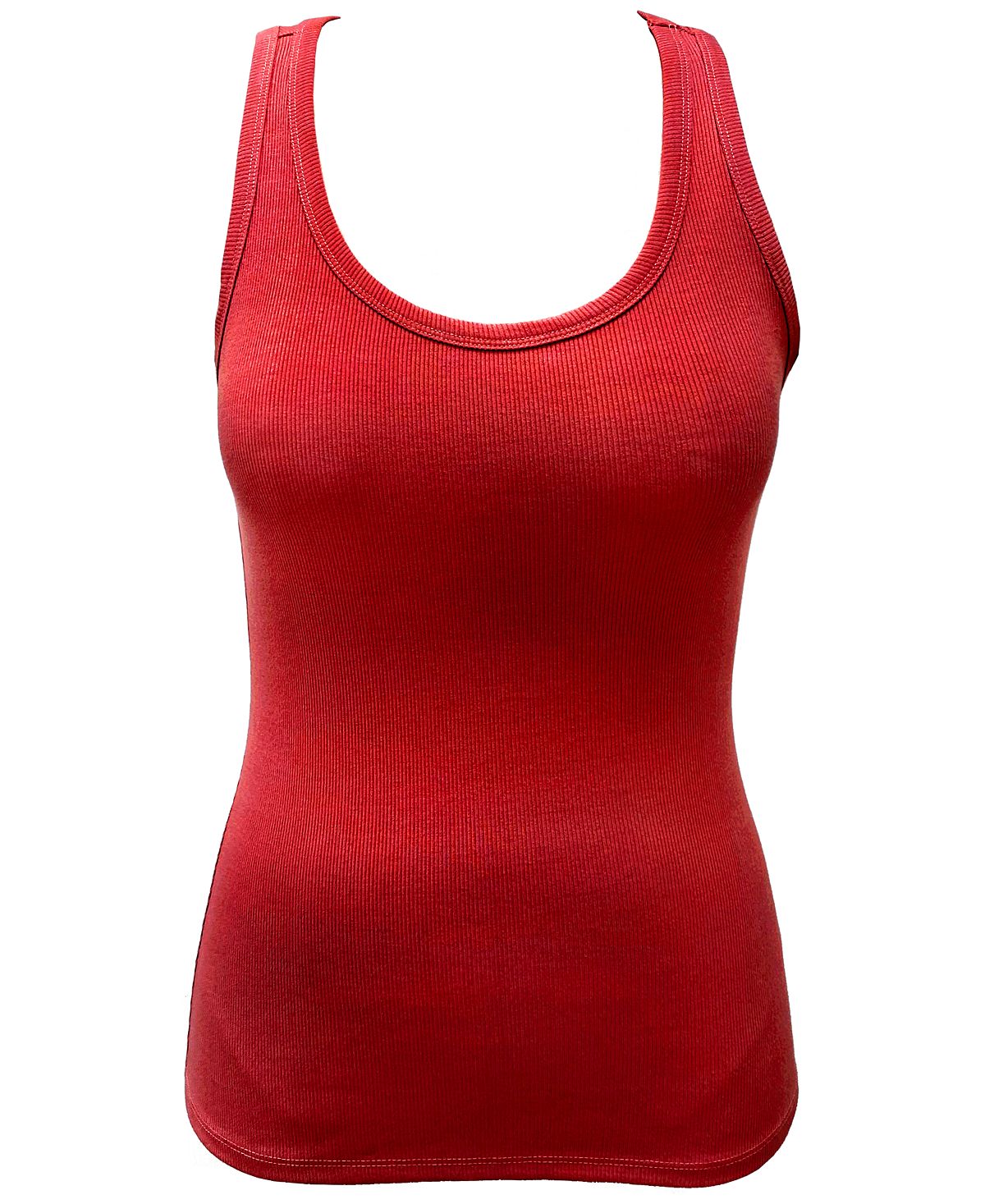 Jenni Ribbed Sleep Tank Top True Red