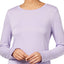 Jenni Ruffle Trim Lounge Top in Summer Lilac