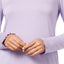 Jenni Ruffle Trim Lounge Top in Summer Lilac