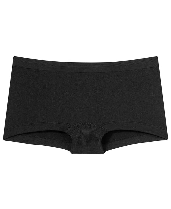 Jenni Seamless Boyshort in Black