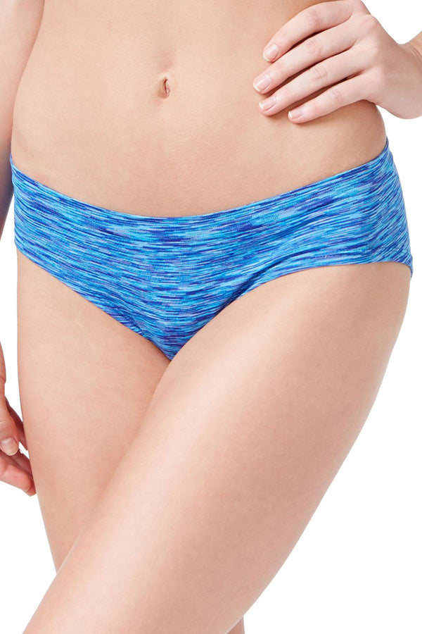 Jenni Seamless Hipster in Cobalt Spacedye