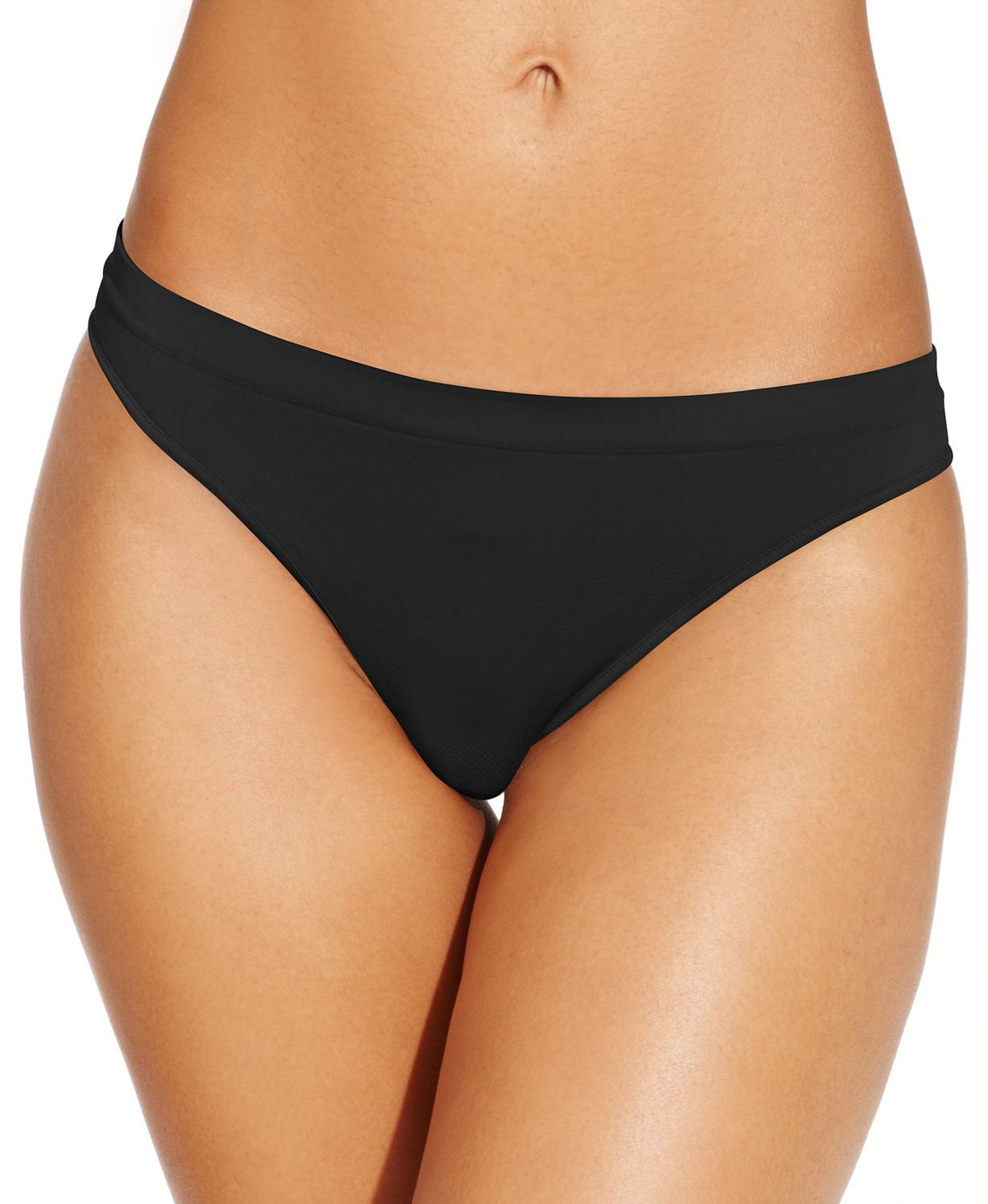 Jenni Seamless Thong in Black