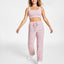 Jenni Style Not Fuzzy Knit Crop Top Withered Rose