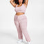 Jenni Style Not Fuzzy Knit Crop Top Withered Rose