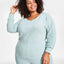 Jenni Style Not Super-soft Long-sleeve Top Dusty Jade