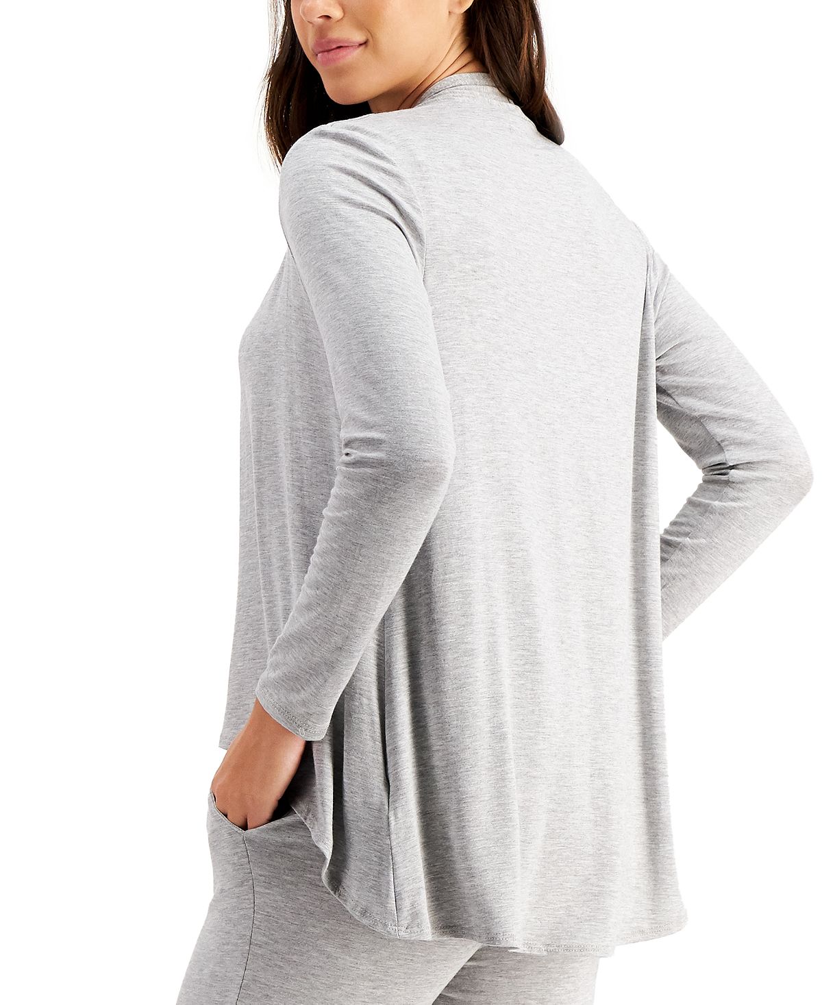 Jenni Super Soft Loungewear Duster Heather Grey CheapUndies