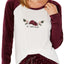 Jenni Velour Sleeve Lounge Top in Be Confident