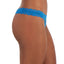 Jenni Wo Lace-trim Thong Snake