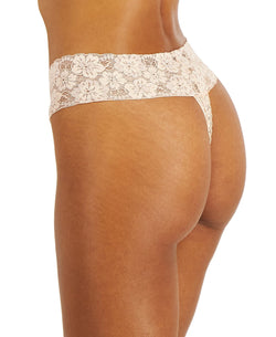 Jenni Wo Lace-trim Thong Underwear Chai thumbnail 3