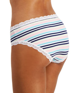 Jenni Women’s Lace Trim Hipster Underwear Created For Macy’s Multi Stripe thumbnail 3