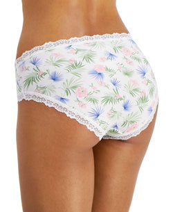 Jenni Women’s Lace Trim Hipster Underwear Created For Macy’s Tropical Floral thumbnail 3